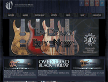 Tablet Screenshot of overloadguitars.com